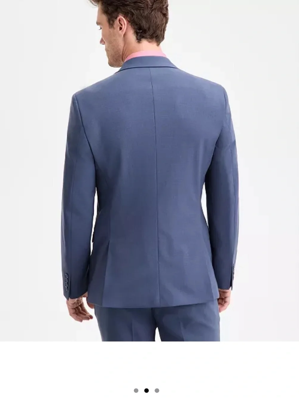 Bar III Men's Dusty Blue Two-Button Suit Jacket